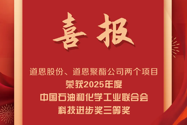 科技引领向未来！道恩两项技术成果荣获石化行业科技进步奖